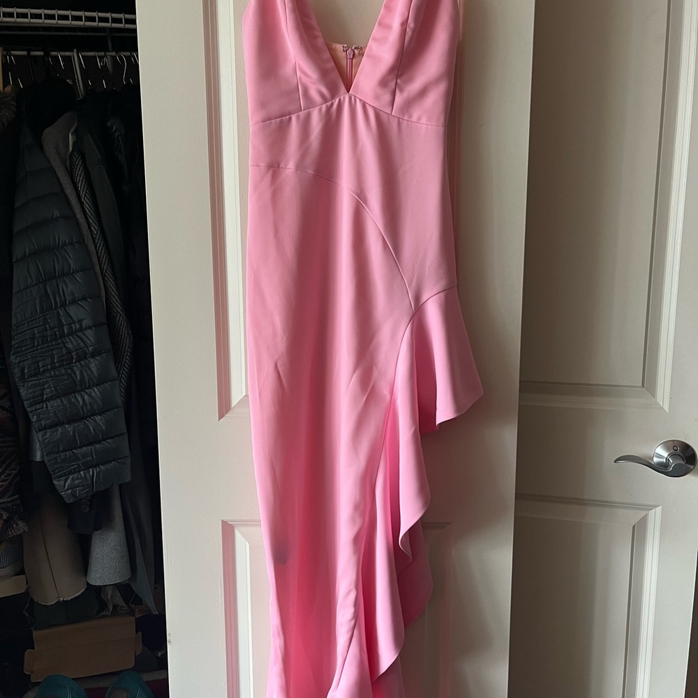 Beautiful midi pink dress, from revolve. XXS